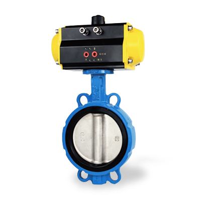 Pneumatic Actuated Butterfly Valve